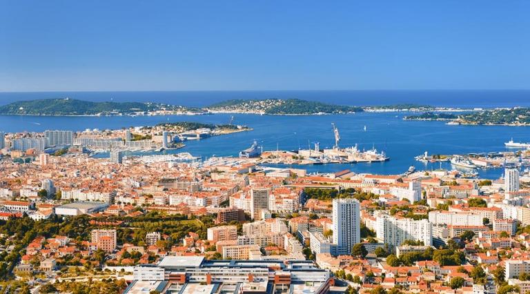 Vue de la ville de Marseille